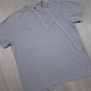 Fox Racing Mens Gray Graphic T-Shirt Size Large